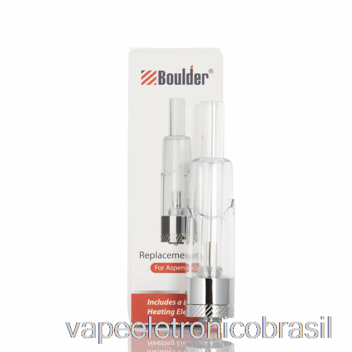 Vape Eletronico Boulder Aspen Slim Tanque De Substituição